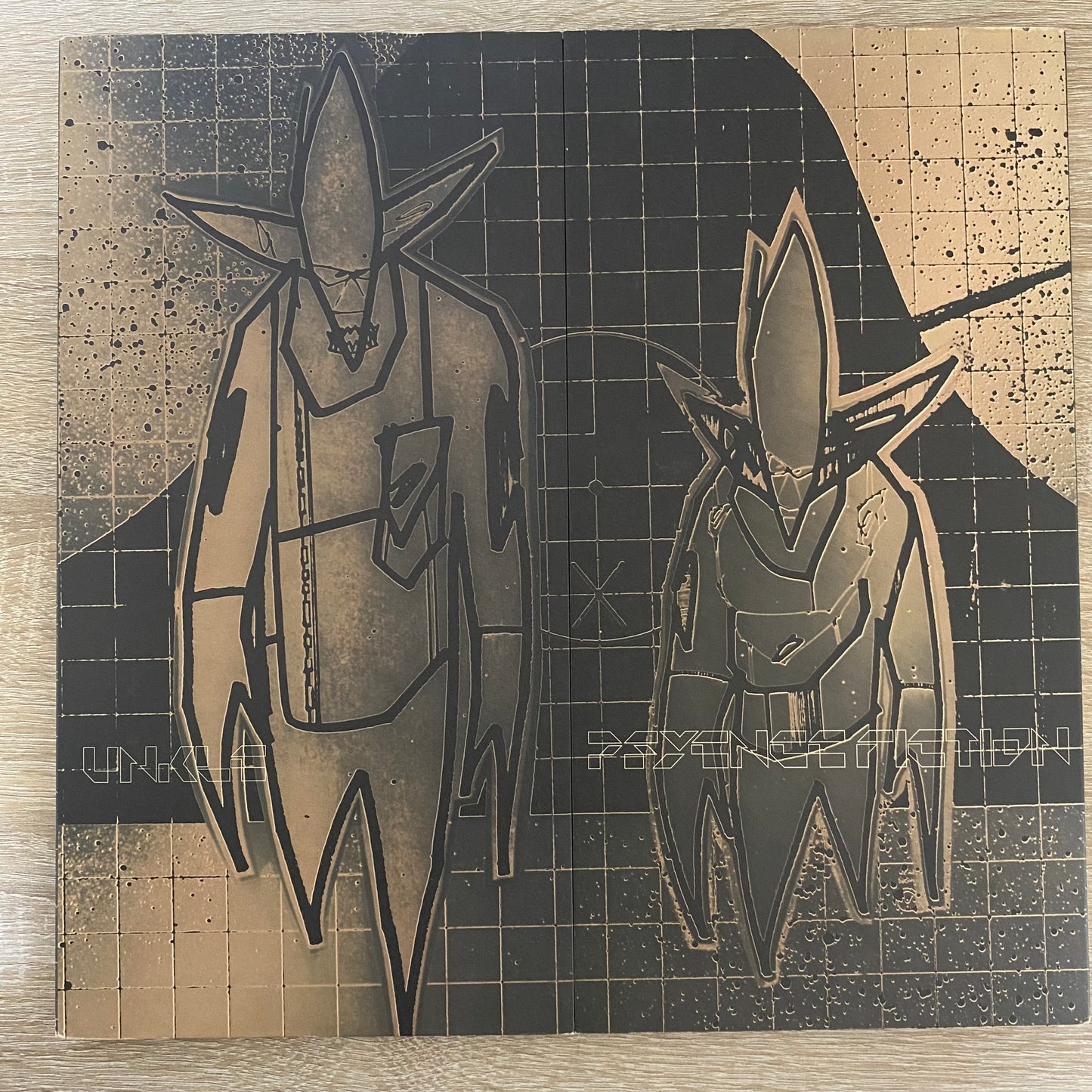 OG UK - UNKLE - Psyence Fiction (2xLP, Album, Ltd, Fol)