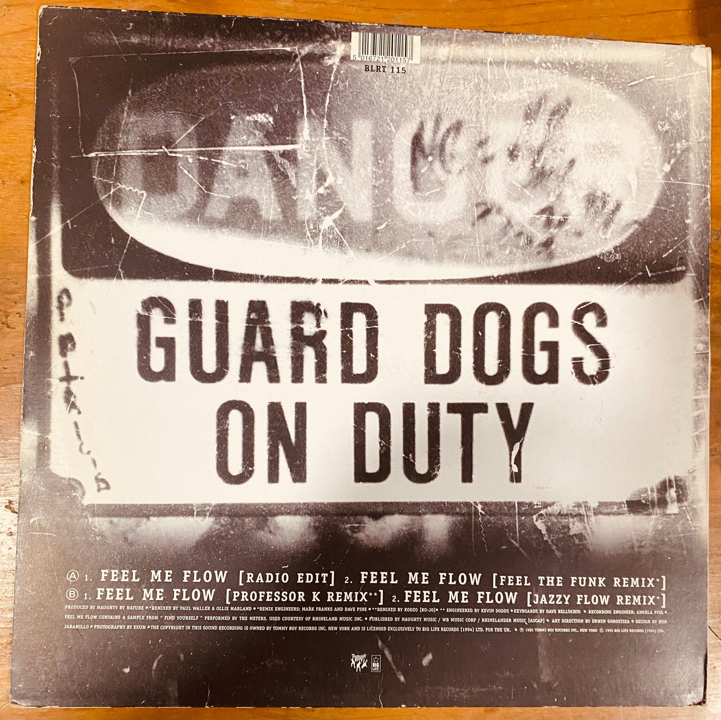 OG UK -  Naughty By Nature - Feel Me Flow (12")