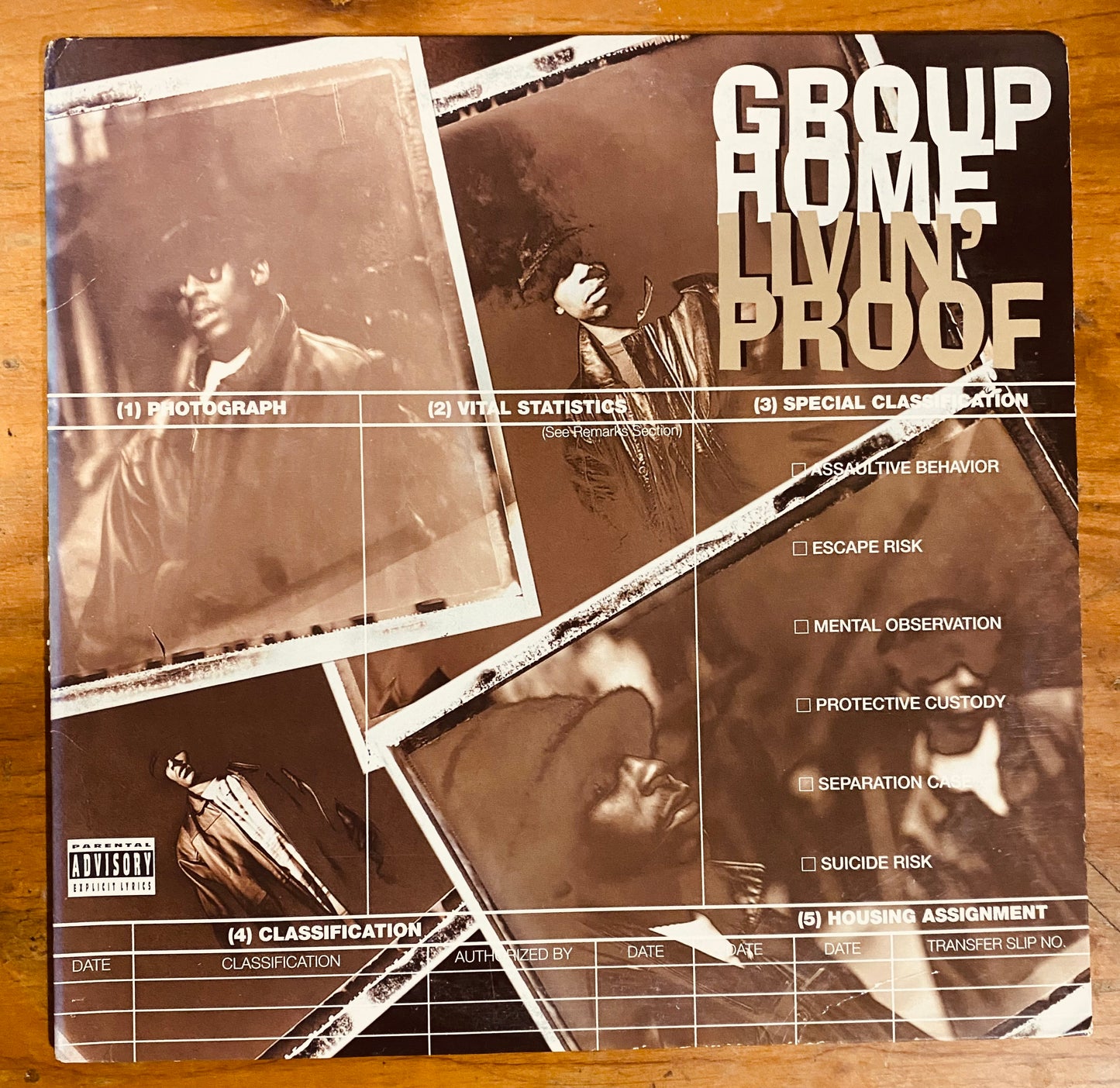 OG US  - Group Home - Livin' Proof (2xLP, Album) CL