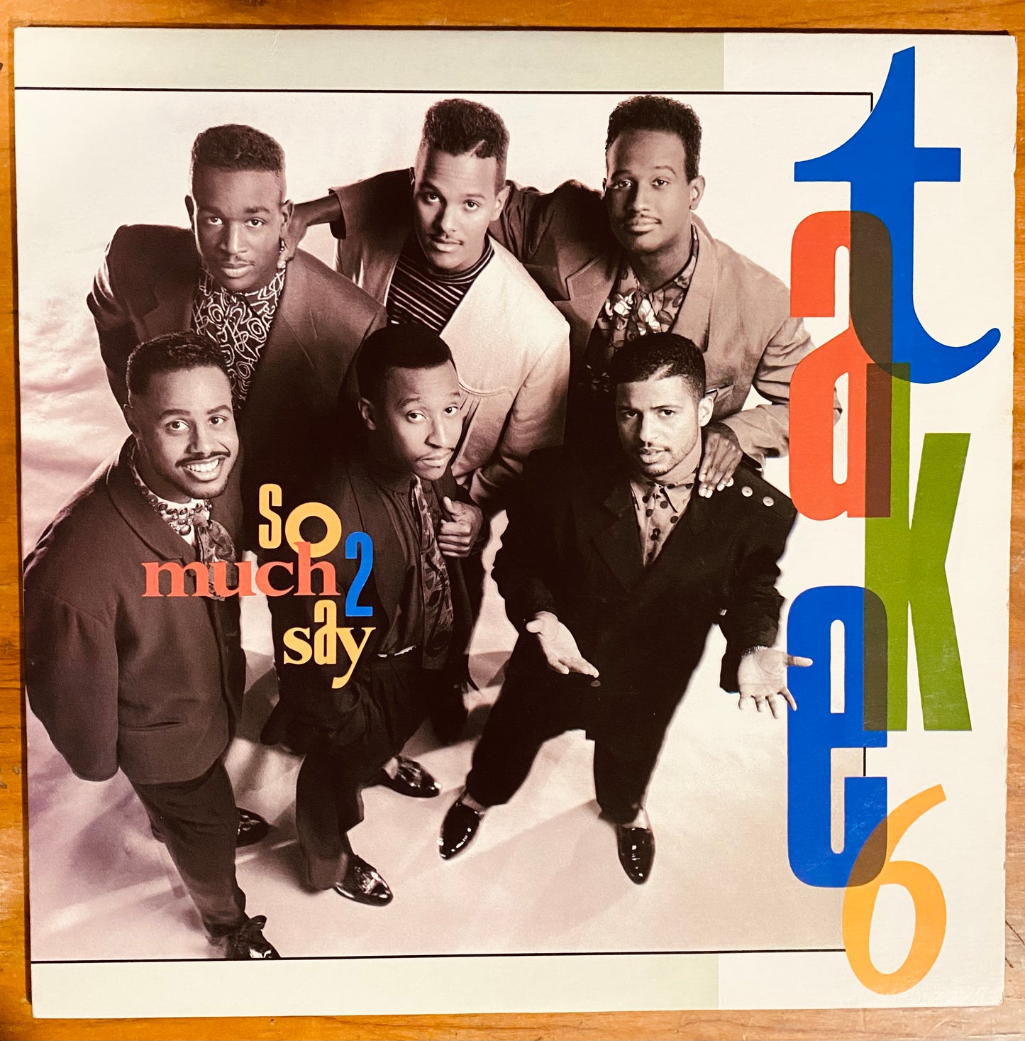 OG US- Take 6 - So Much 2 Say (LP, Album) CL