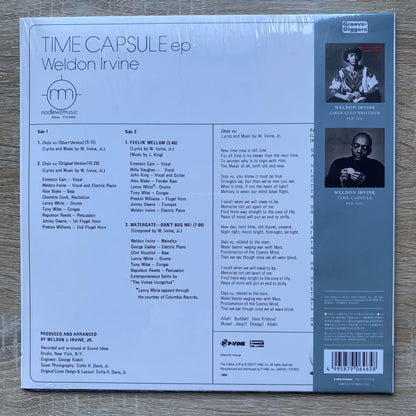 Weldon Irvine - Time Capsule ep (10", EP, Ltd)