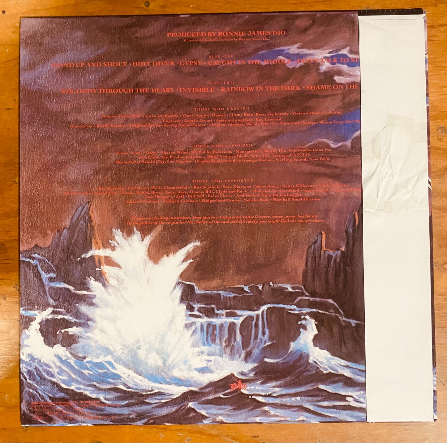 OG JAPON - Dio - Holy Diver (LP, Album) CL
