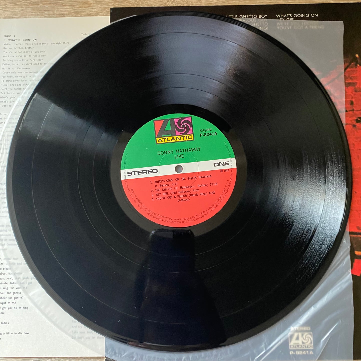 OG JP - Donny Hathaway - Live (LP, Album, RP, Gat)