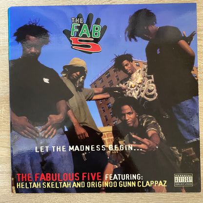 OG US - The Fabulous Five Featuring Heltah Skeltah And Originoo Gunn Clappaz* - Blah / Leflah (12", Single)