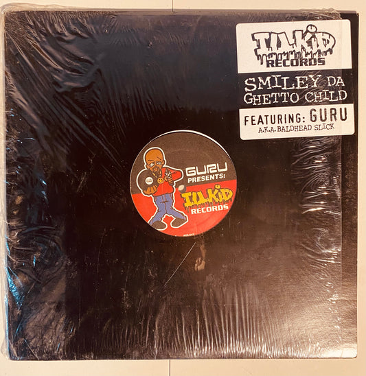 OG US - Smiley Da Ghetto Child* Featuring: Guru A.K.A. Baldhead Slick* - Discontent / Caged In (12")