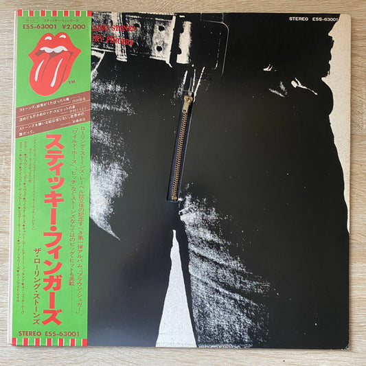 The Rolling Stones - Sticky Fingers (LP, Album, RE, Zip)