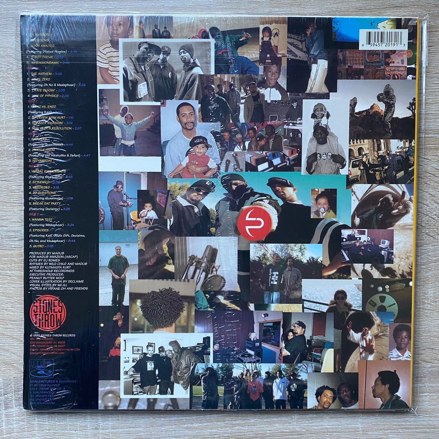 OG- Lootpack - Soundpieces: Da Antidote! (3xLP, Album)