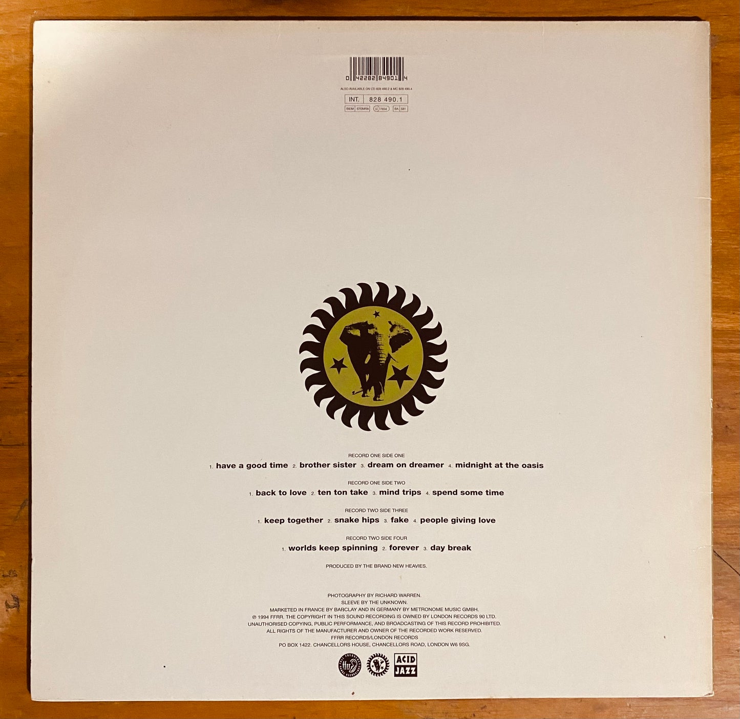 OG UK - The Brand New Heavies - Brother Sister (2xLP, Album) CL