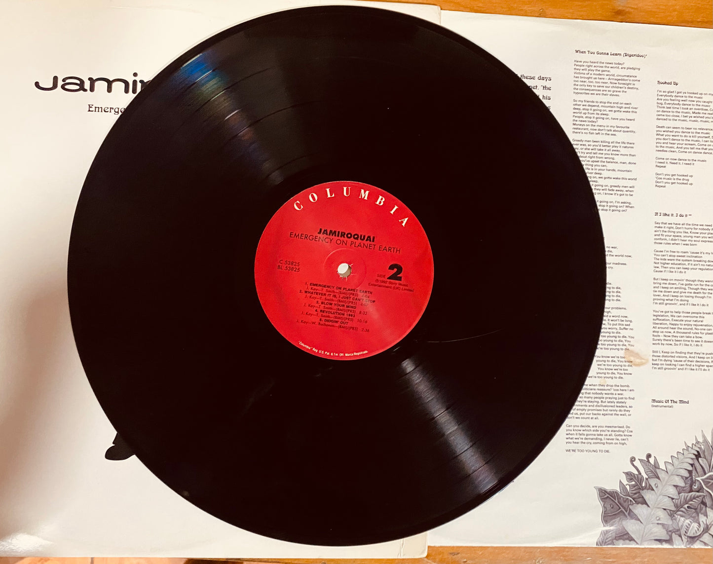 OG US - Jamiroquai - Emergency On Planet Earth (LP, Album) CL