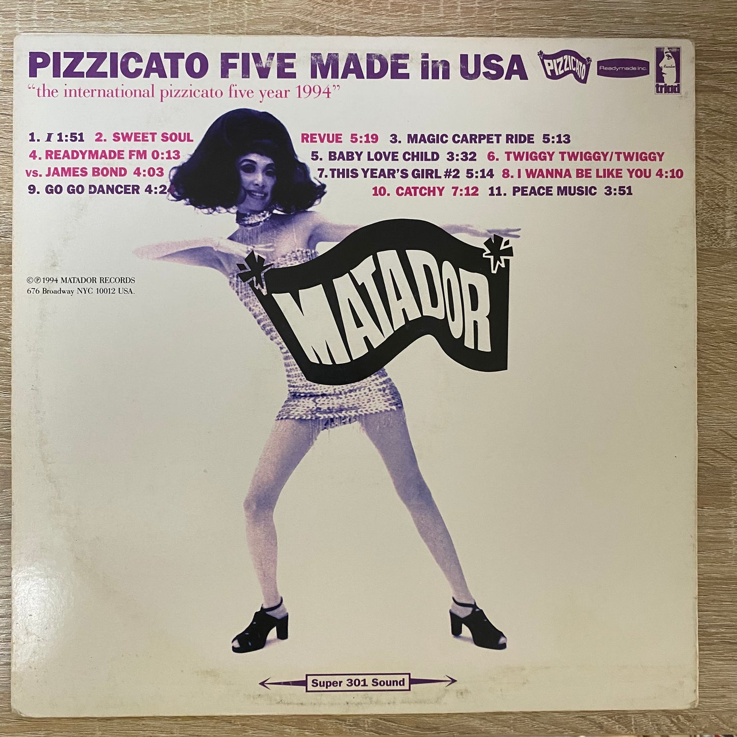OG US - Pizzicato Five - Made In USA (LP, Comp)