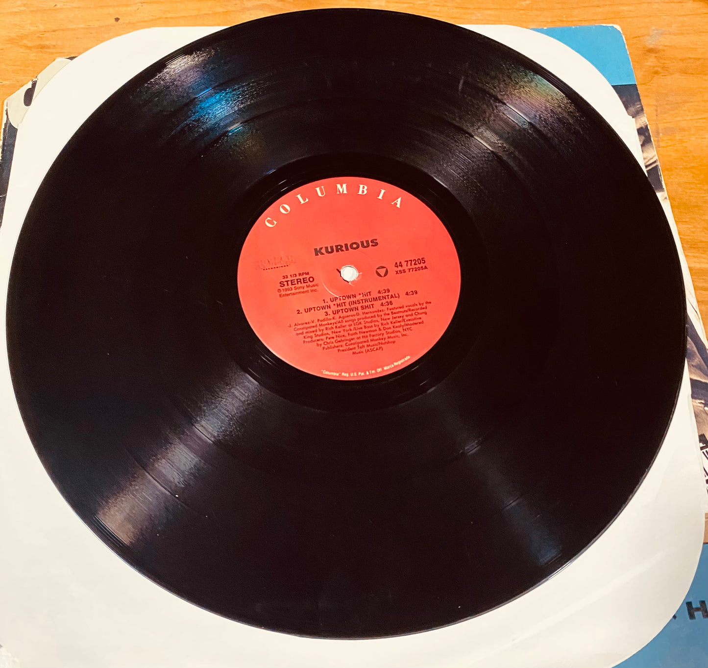OG US - Kurious Featuring The Constipated Monkeys - Uptown *hit (12")