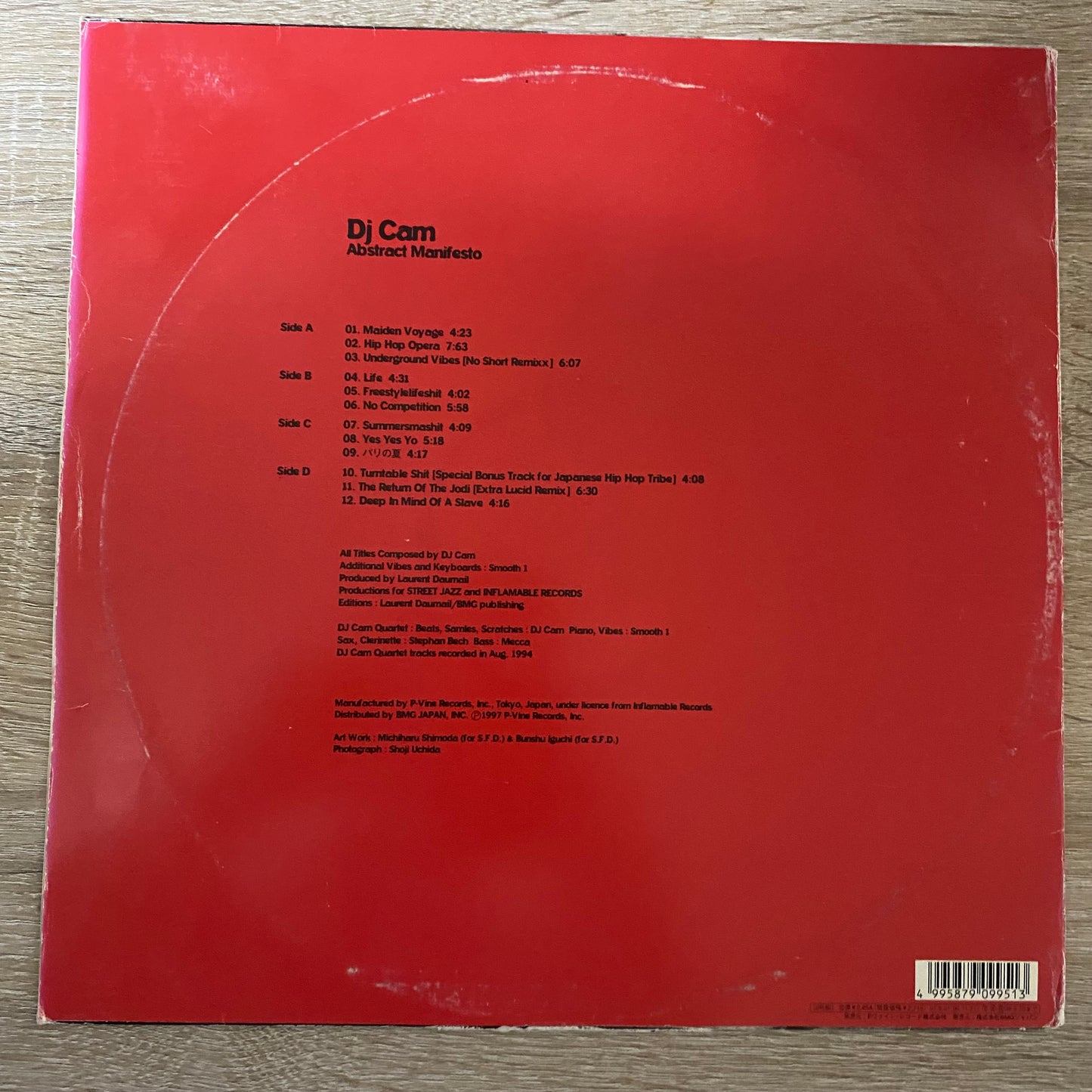 OG Press - DJ Cam - Abstract Manifesto (2xLP, Album)