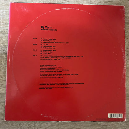 OG Press - DJ Cam - Abstract Manifesto (2xLP, Album)