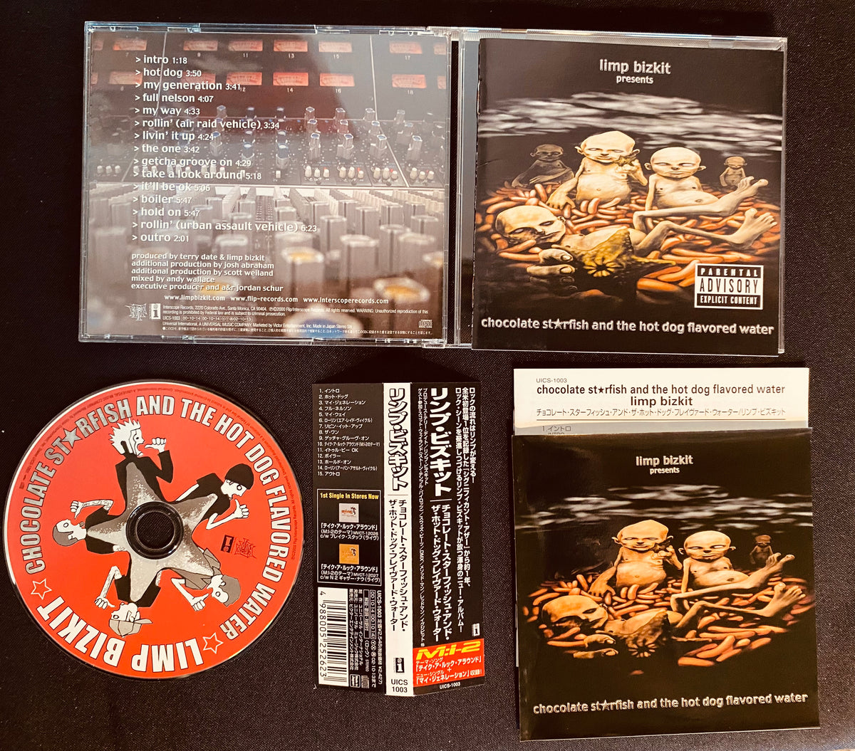 Limp Bizkit - Chocolate Starfish And The Hot Dog Flavored Water (CD, Album)