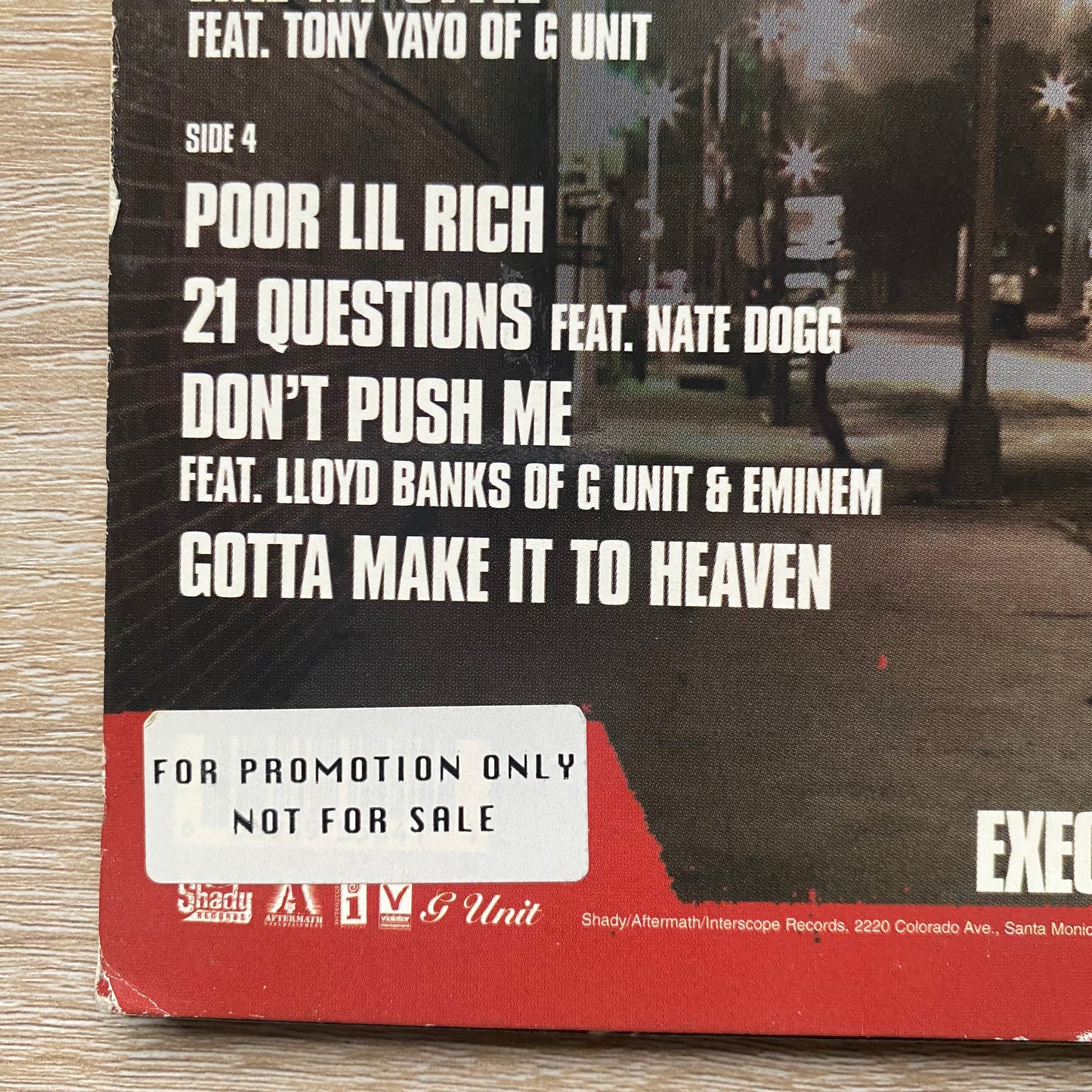 OG - PROMO - 50 Cent - Get Rich Or Die Tryin' (2xLP, Album)