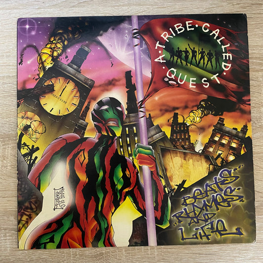 OG US - A Tribe Called Quest - Beats, Rhymes And Life (2xLP, Album)