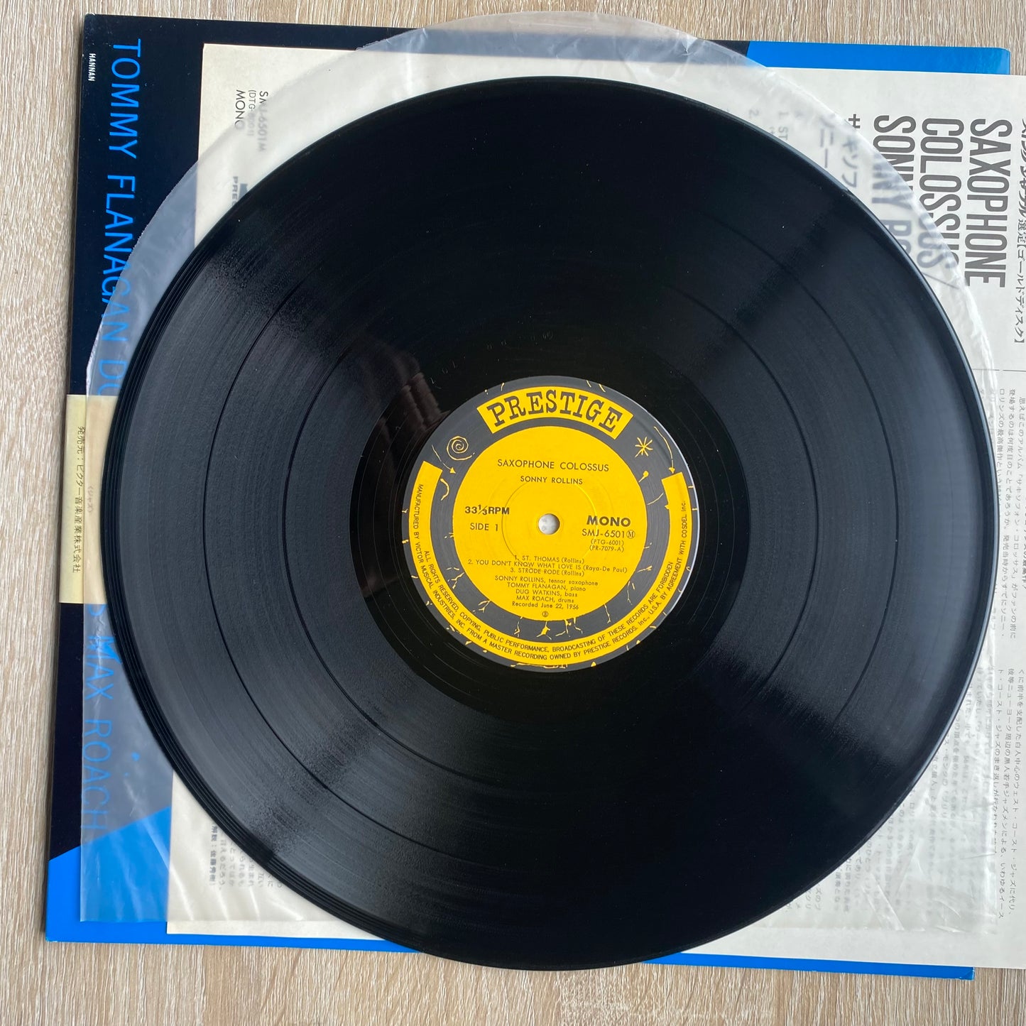 Sonny Rollins - Saxophone Colossus (LP, Album, Mono, RE)