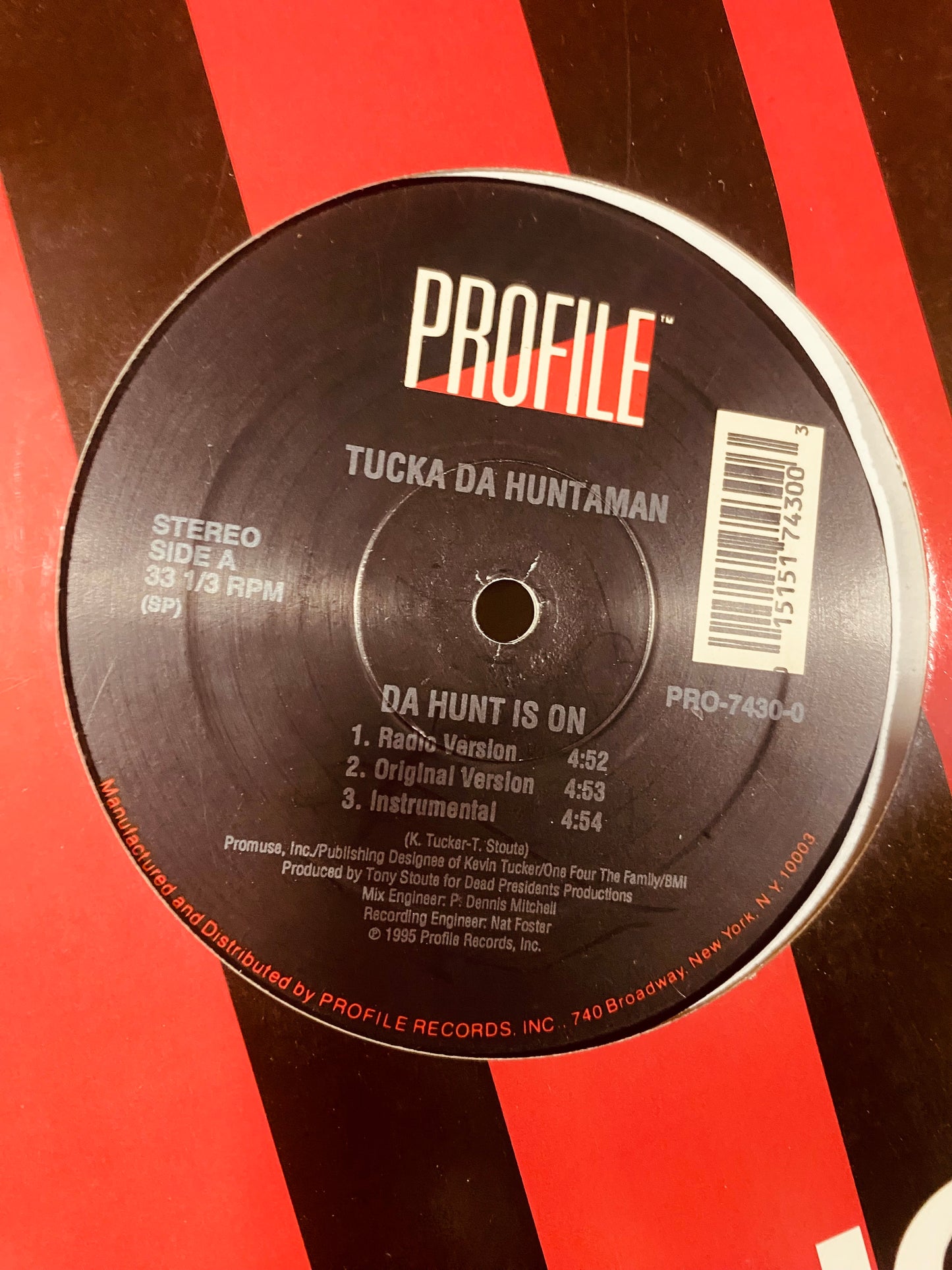 OG US - Tucka Da Huntaman - Da Hunt Is On / Watch Your Back (12")