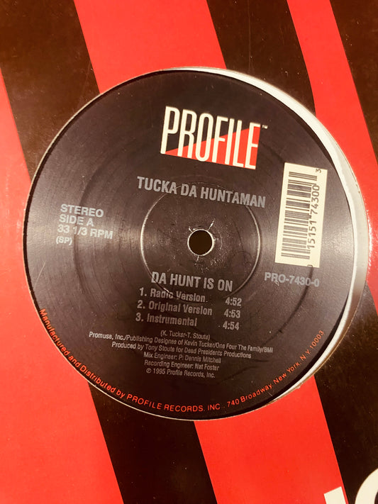 OG US - Tucka Da Huntaman - Da Hunt Is On / Watch Your Back (12")