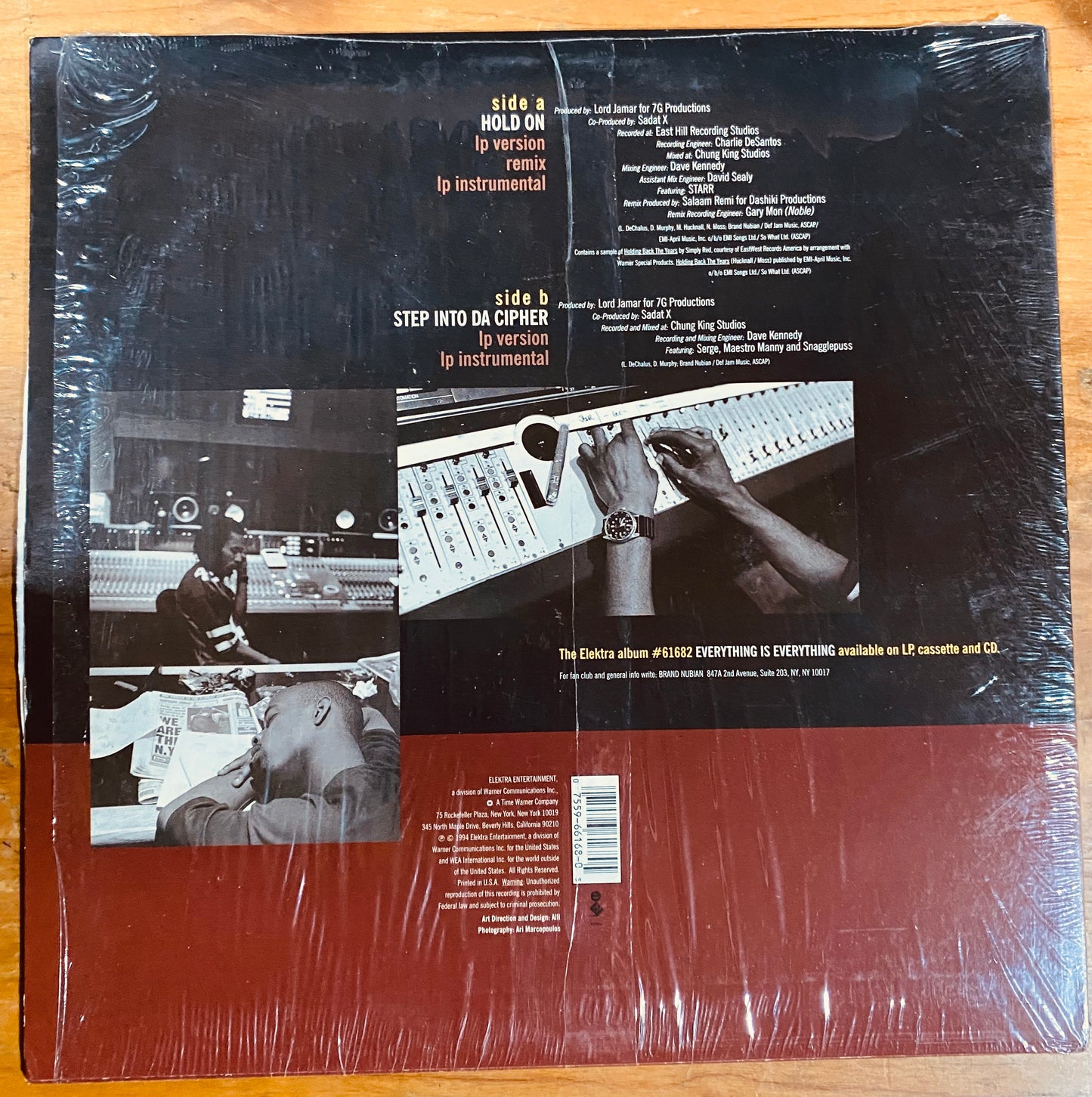 OG US - Brand Nubian - Hold On (12")