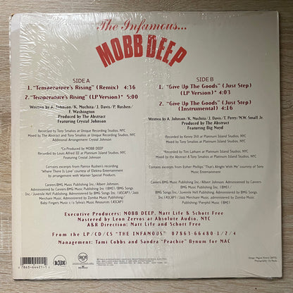 OG US - Mobb Deep - Temperature's Rising / Give Up The Goods (12")