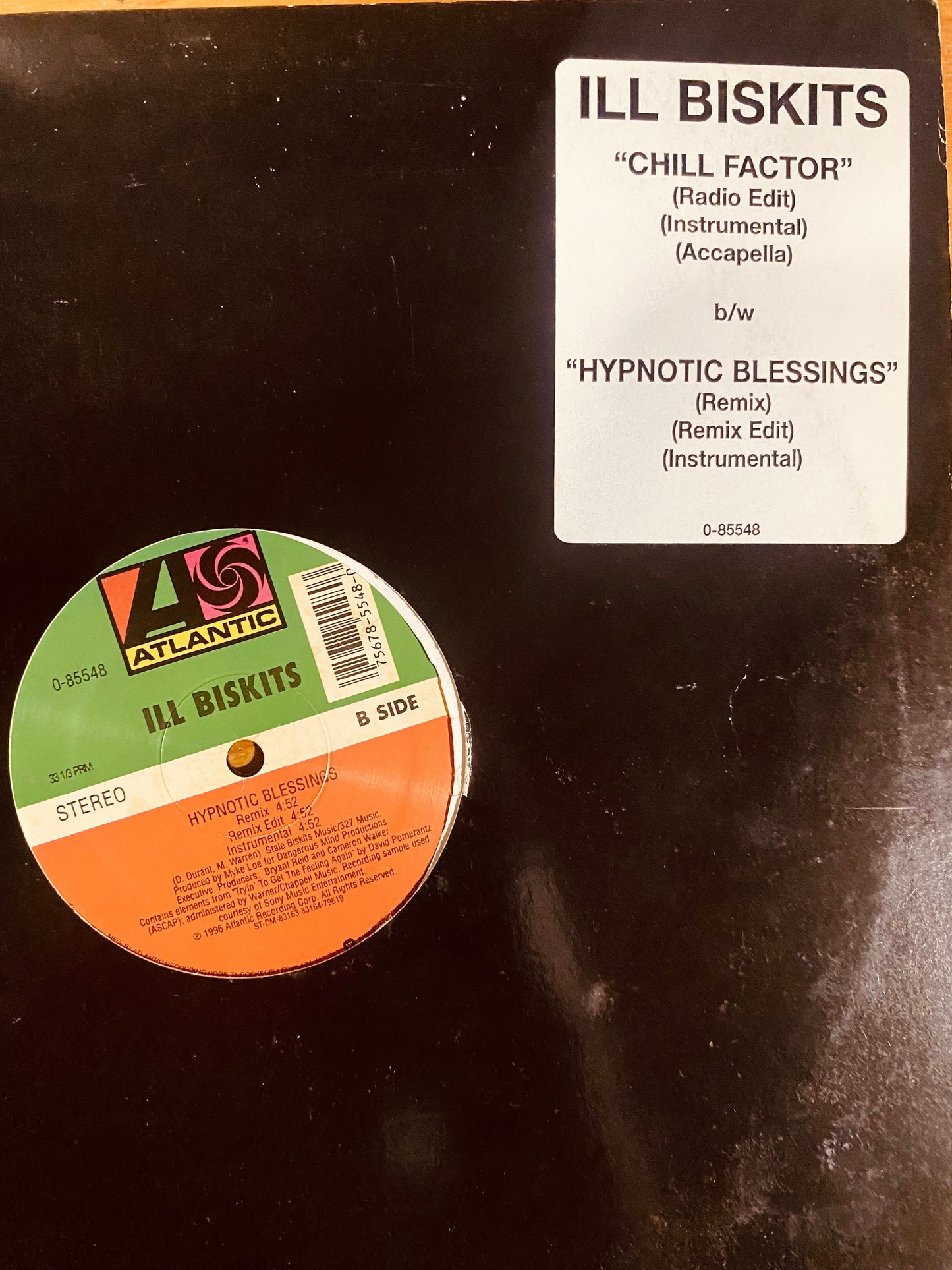 OG US - Ill Biskits - Chill Factor / Hypnotic Blessings (12")