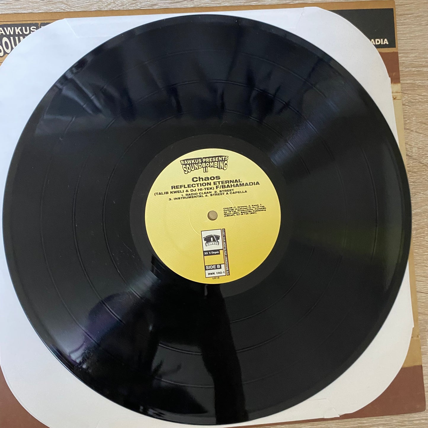 OG US - The High & Mighty / Reflection Eternal - B-Boy Document 99 / Chaos (12")