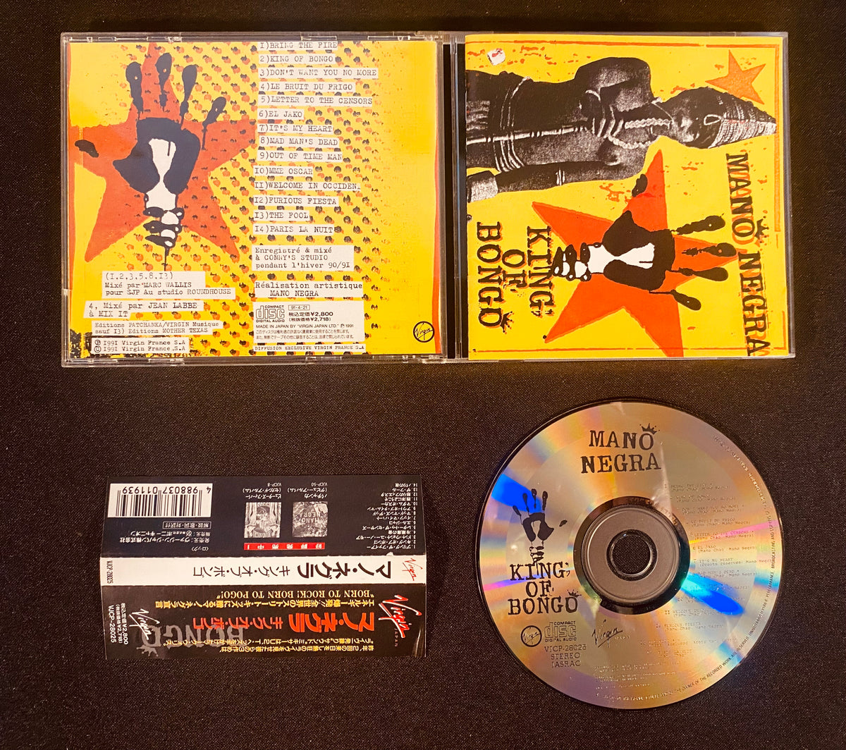 Mano Negra - King Of Bongo (CD, Album)