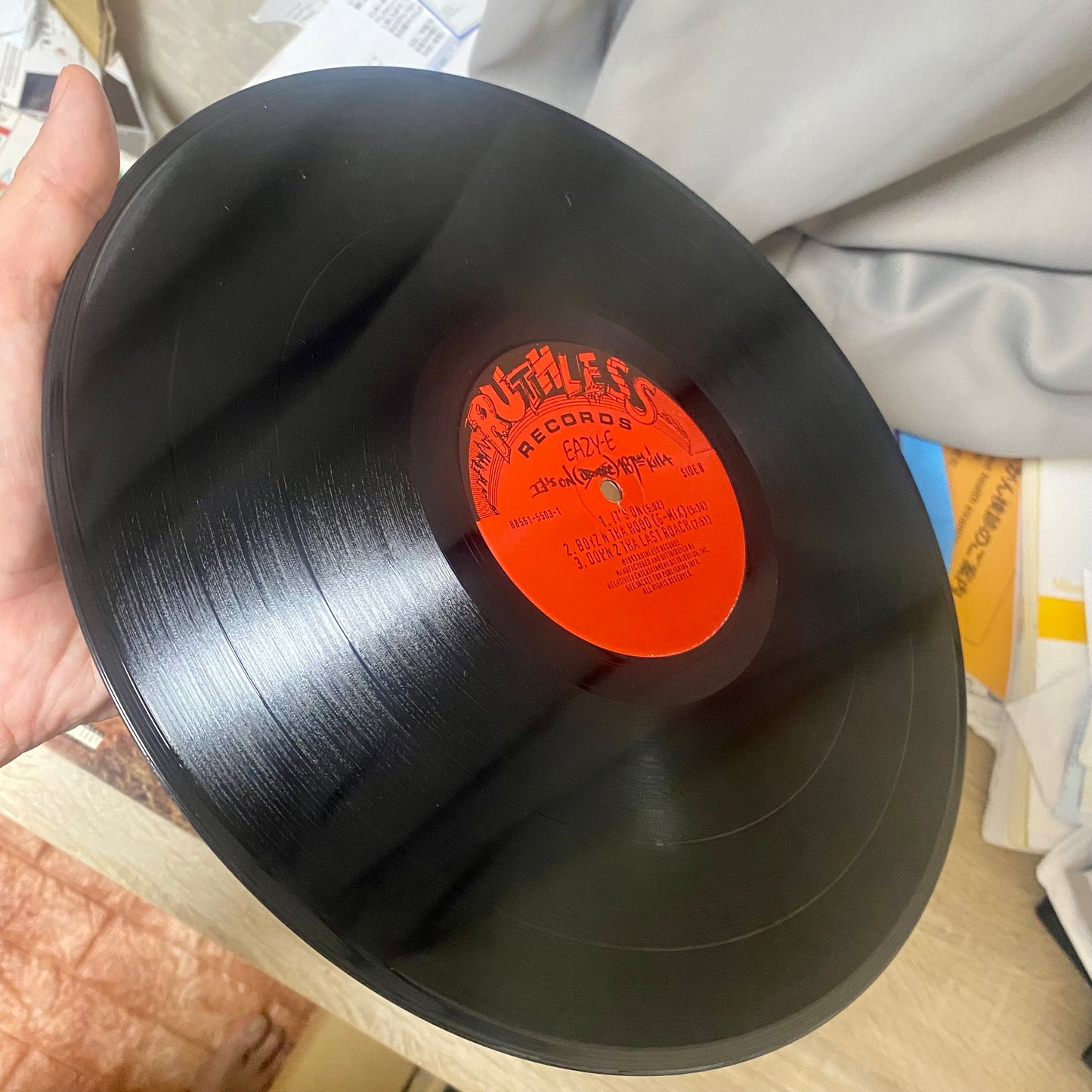 OG US - Eazy-E - It's On (Dr. Dre) 187um Killa (12", EP)