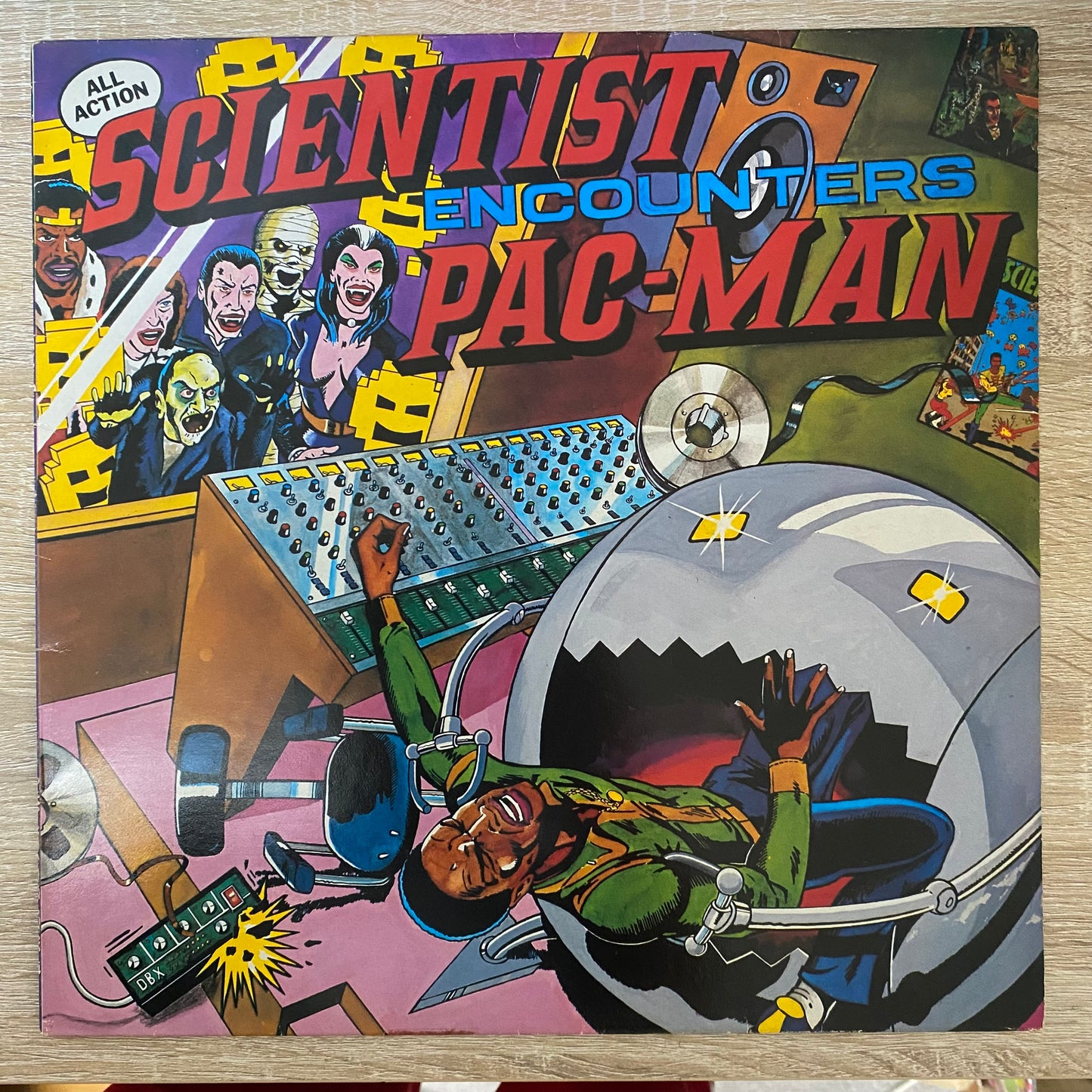 OG UK - Scientist - Scientist Encounters Pac-Man (LP, Album)