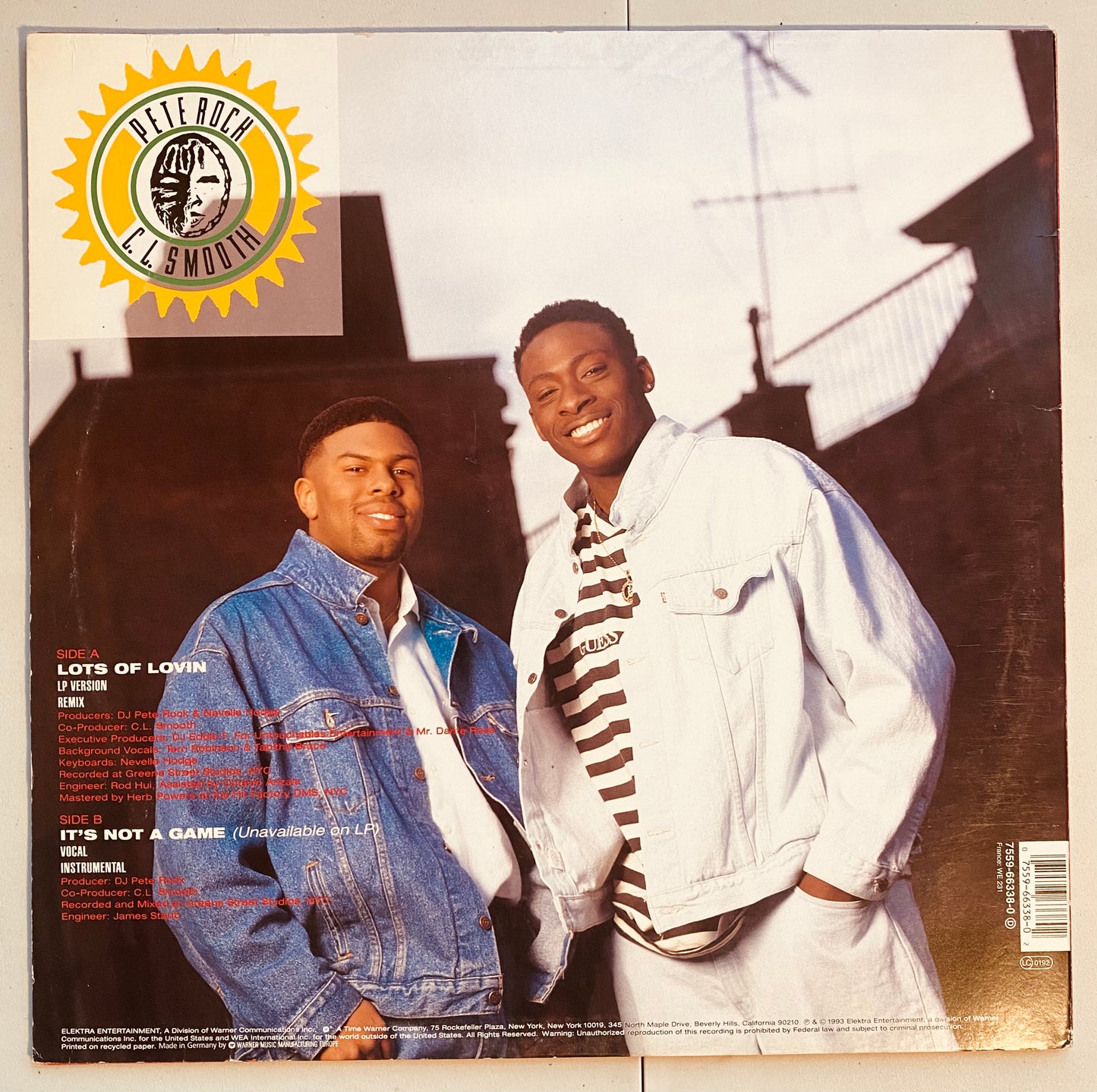 Pete Rock & C.L. Smooth - Lots Of Lovin (12")