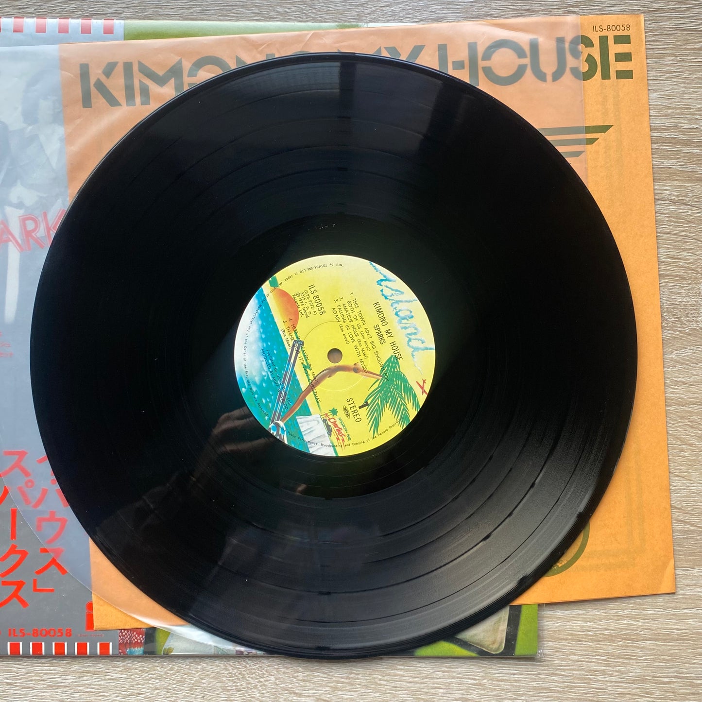 OG- Sparks - Kimono My House (LP, Album)