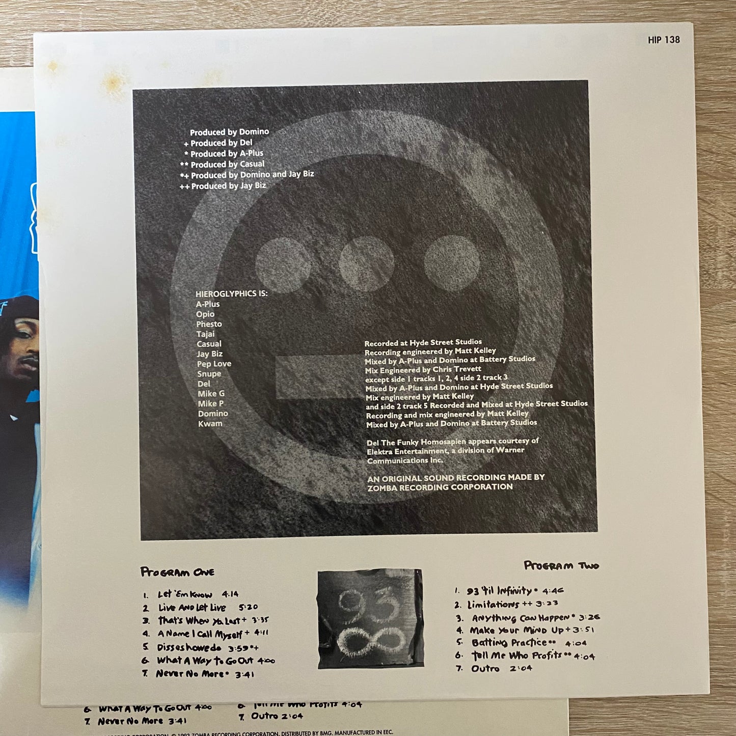 OG UK - Souls Of Mischief - 93 'Til Infinity (LP, Album)