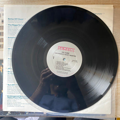 OG US - Ice Cube - AmeriKKKa's Most Wanted (LP, Album)