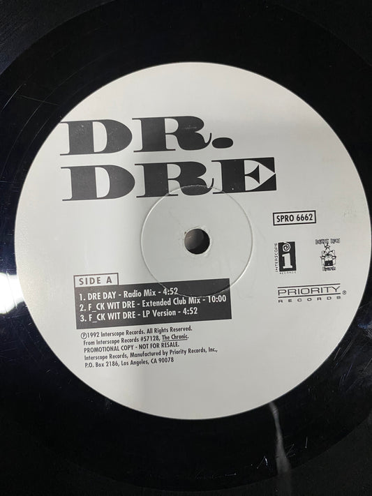 OG US - Dr. Dre - Dre Day (12", Single, Promo)