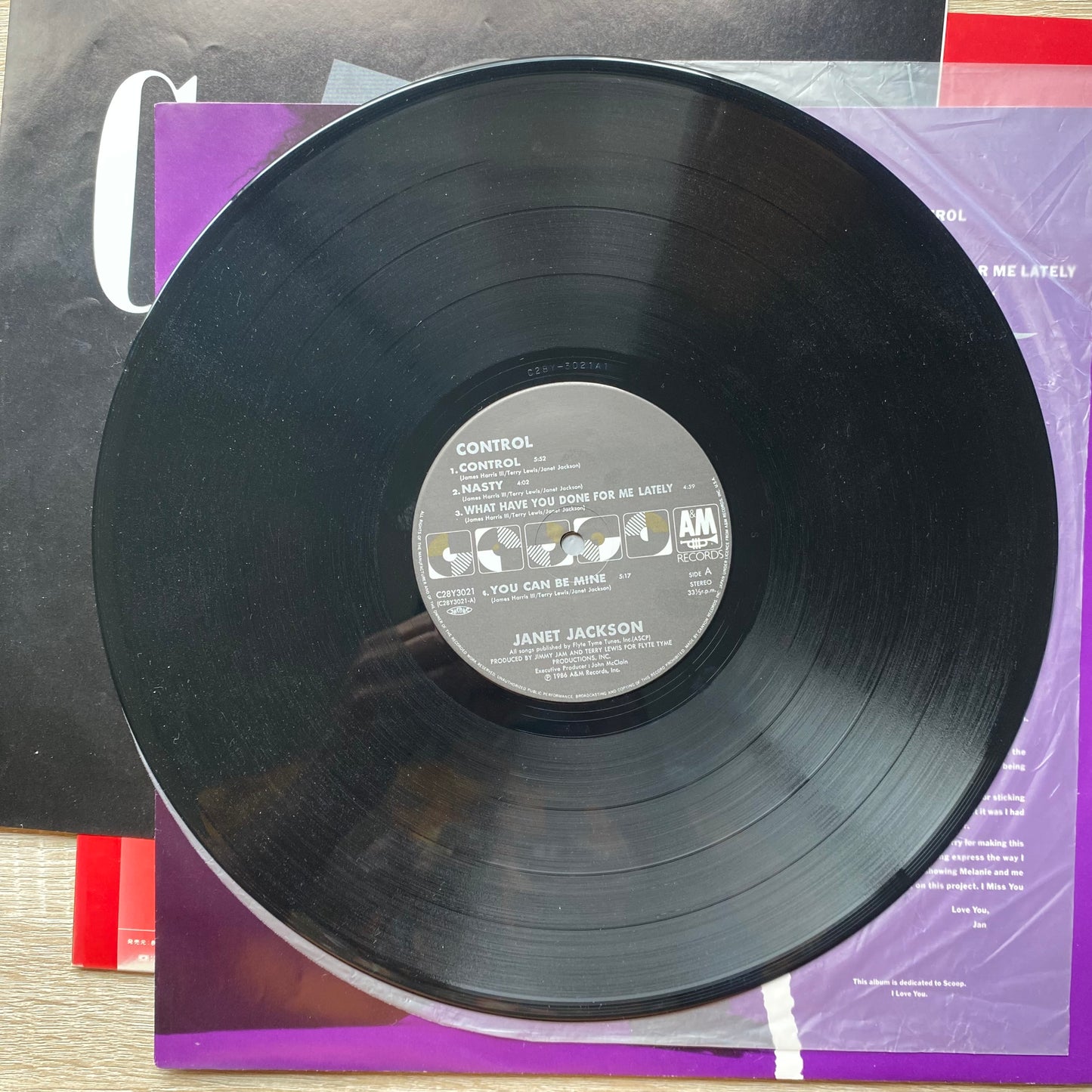 OG JP- Janet Jackson - Control (LP, Album)