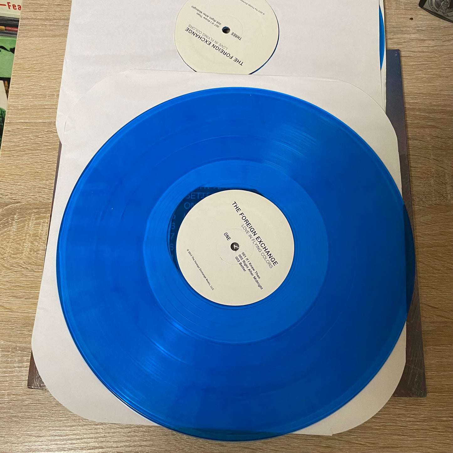 OG US - The Foreign Exchange - Love In Flying Colors (2xLP, Album, M/Print, Blu + 7", Single + Ltd)