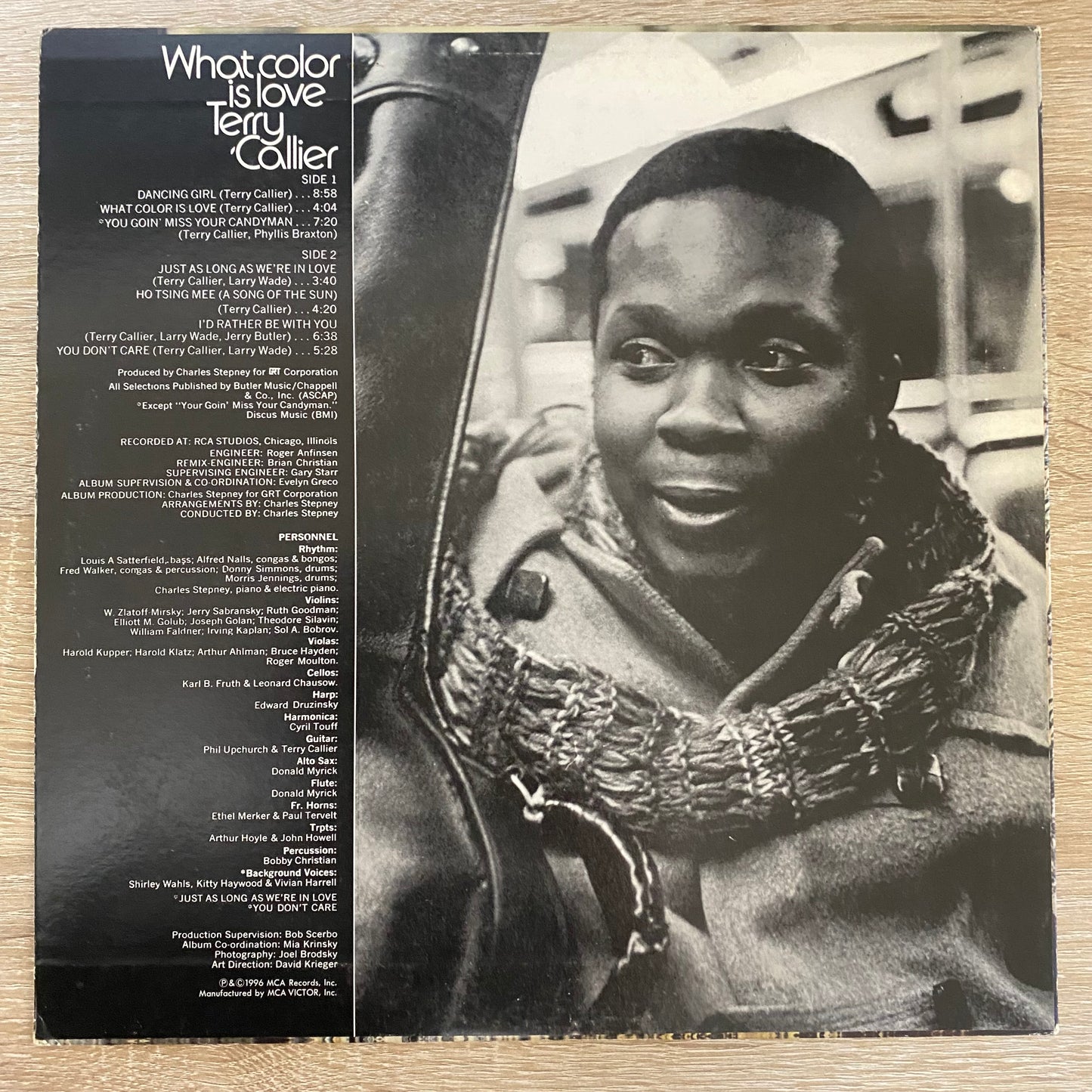 Terry Callier - What Color Is Love (LP, Album, RE)