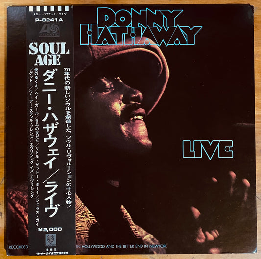 OG JAPON - Donny Hathaway - Live (LP, Album, RP, Gat) CL