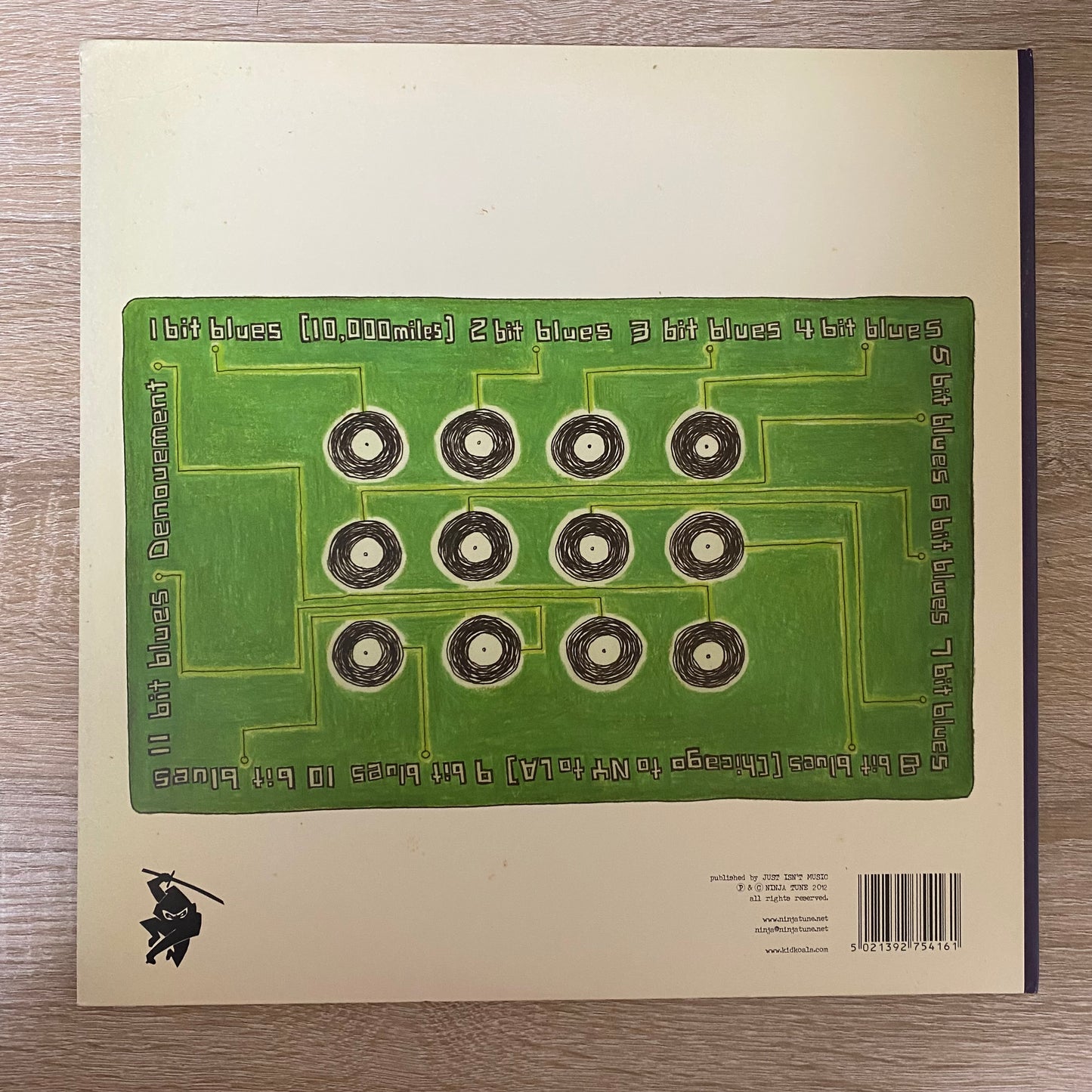 OG UK - Kid Koala - 12 Bit Blues (2x12", Album)