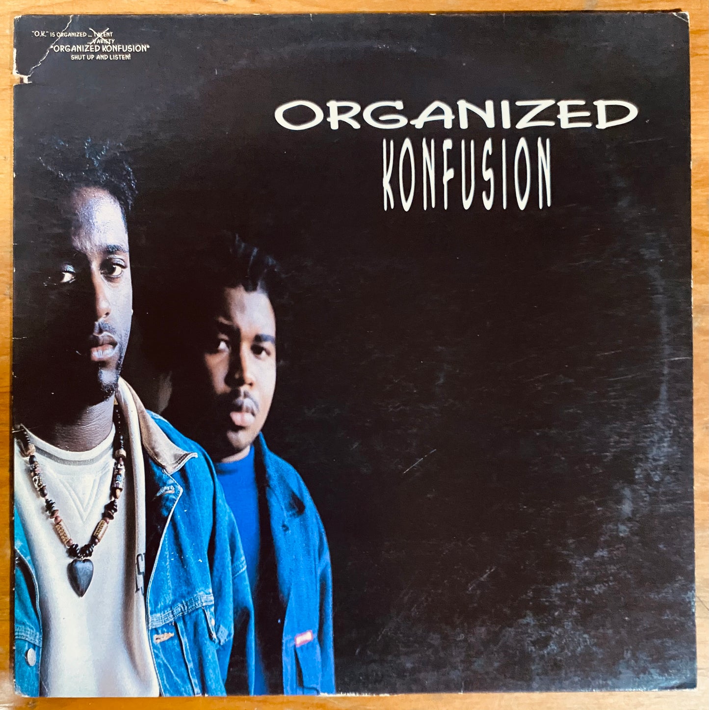 OG US PROMO!! - Organized Konfusion - Organized Konfusion (LP, Album) CL