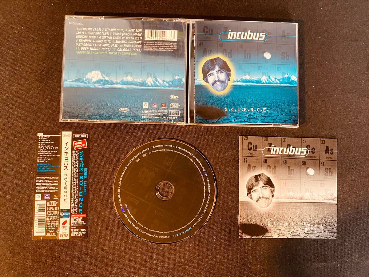 Incubus (2) - S.C.I.E.N.C.E. (CD, Album, RE, RM)