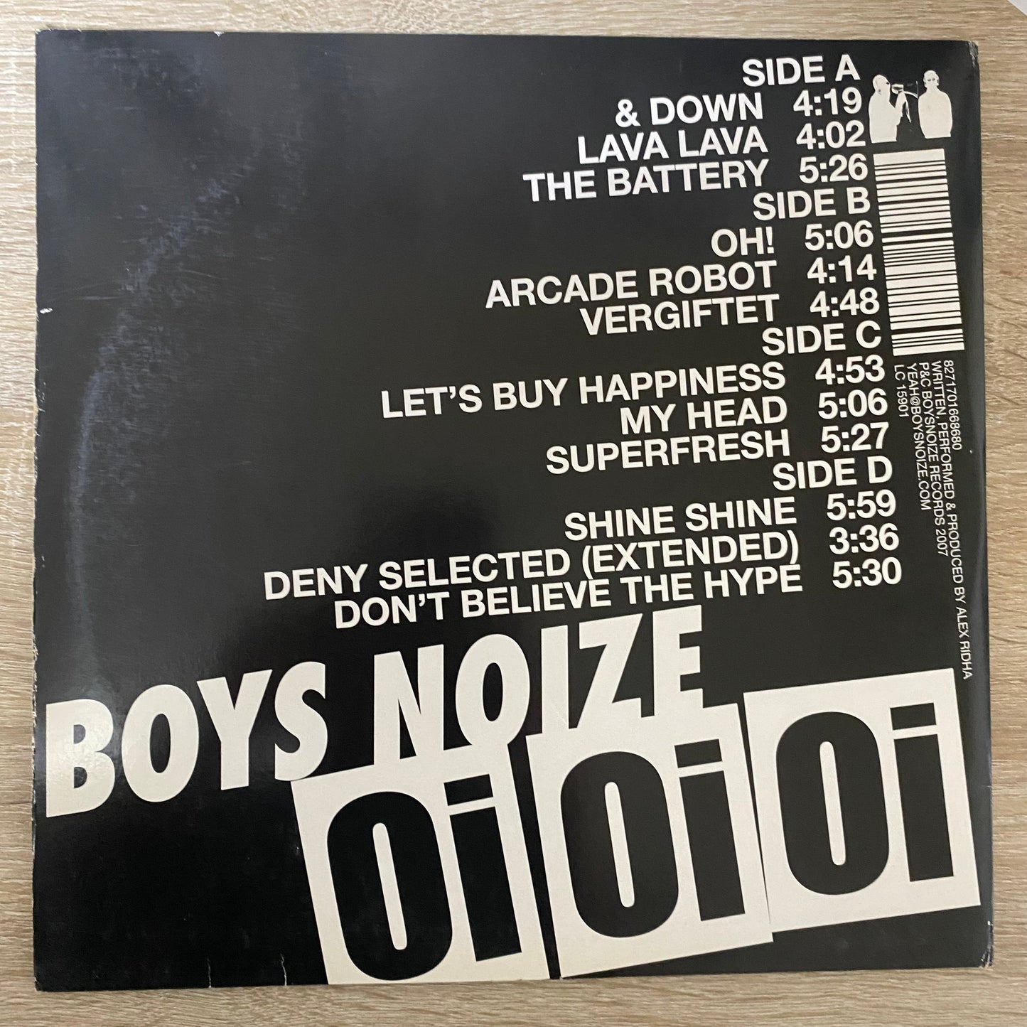 OG Eu - Boys Noize - Oi Oi Oi (2xLP, Album)