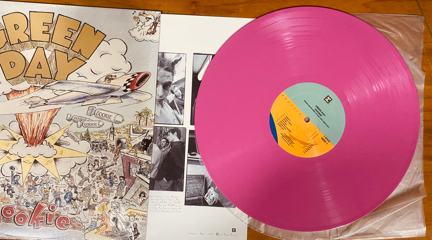 REPRESS US -Green Day - Dookie (LP, Album, RP, Pin) CL