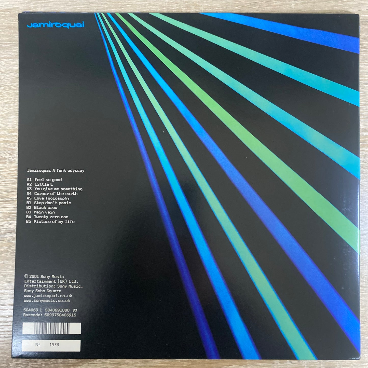 OG- Jamiroquai - A Funk Odyssey (LP, Album, Num, Gat)