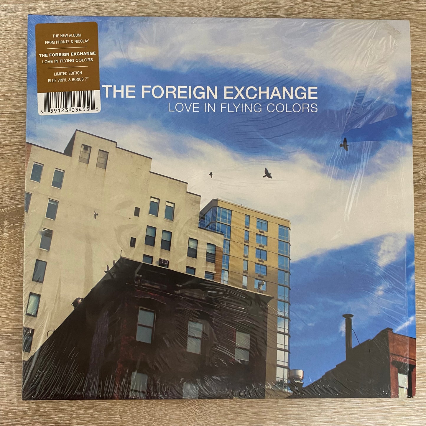 OG US - The Foreign Exchange - Love In Flying Colors (2xLP, Album, M/Print, Blu + 7", Single + Ltd)