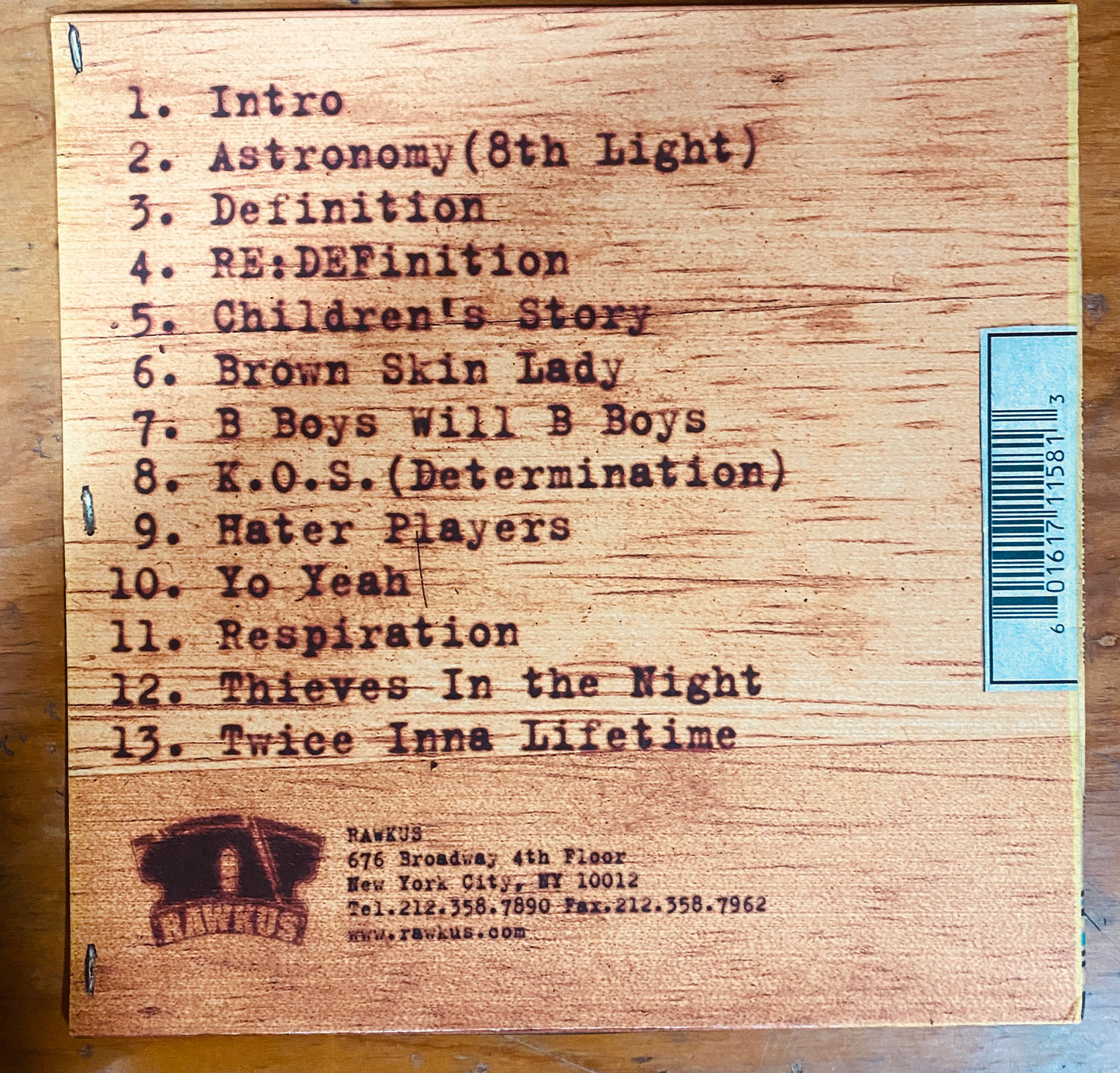 OG US - Black Star - Mos Def & Talib Kweli Are Black Star (LP, Album) CL