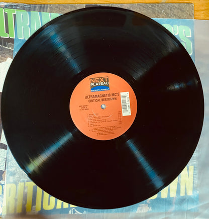 US PRESS - Ultramagnetic MC's - Critical Beatdown (LP, Album, RE) CL