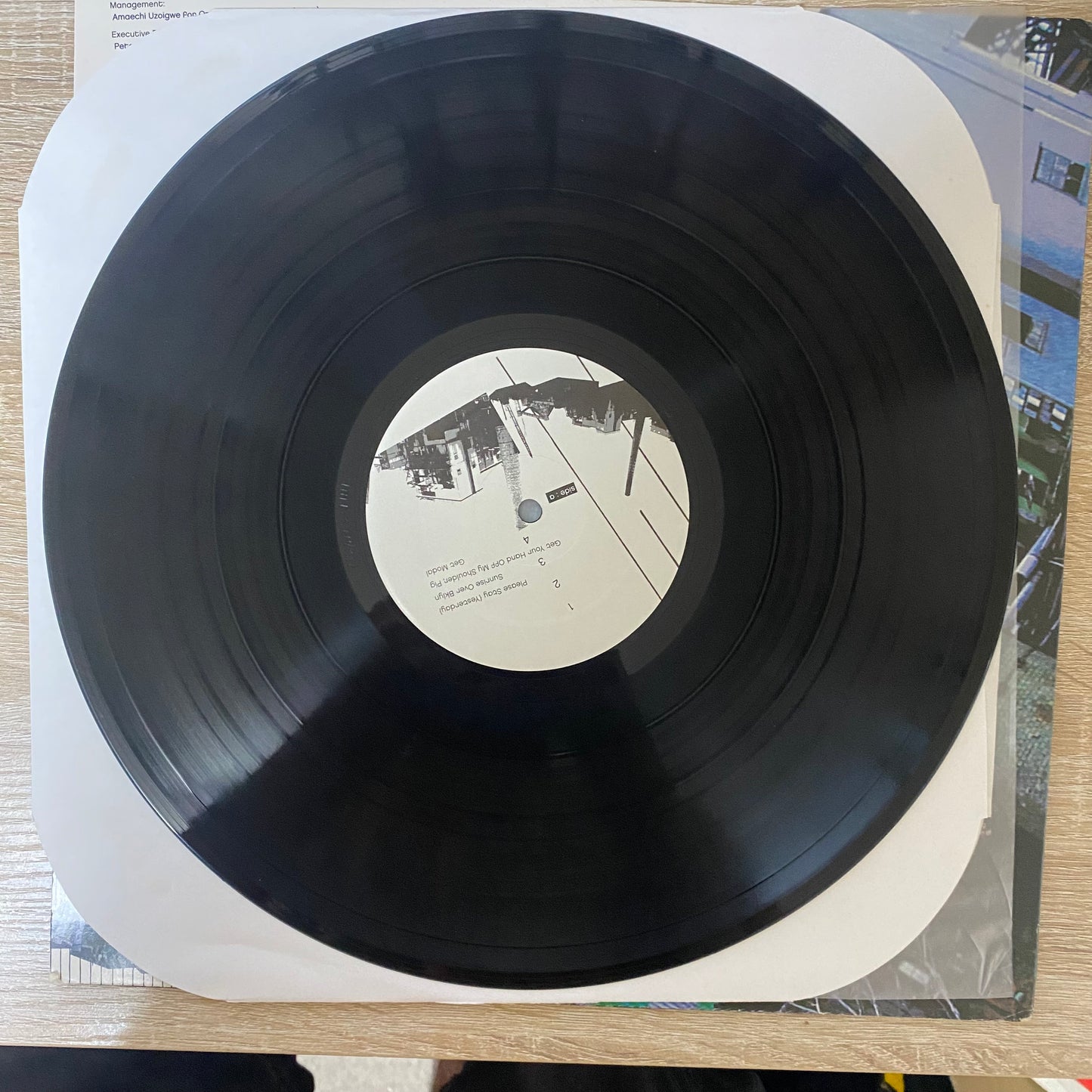 OG  US- El-P Feat. The Blue Series Continuum - High Water (LP, Album)