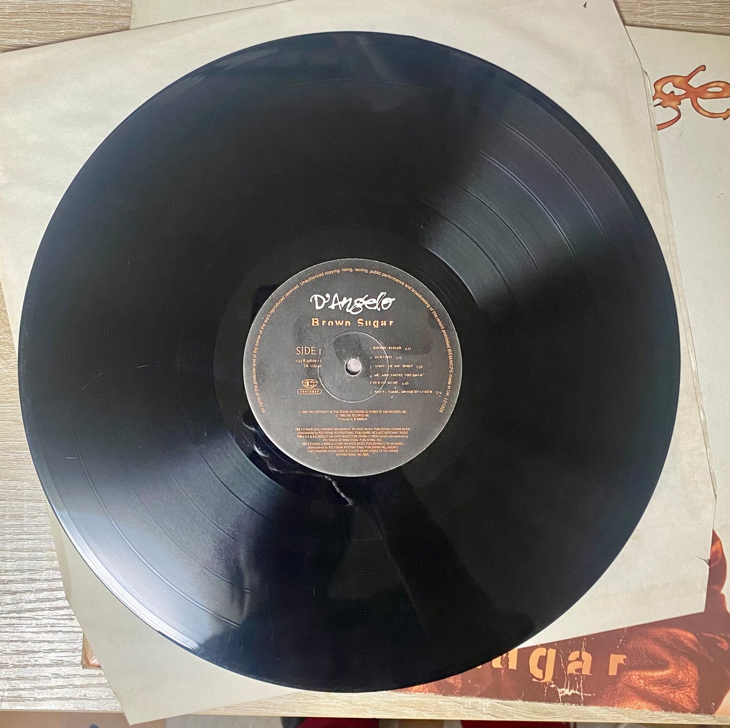 OG UK - D'Angelo - Brown Sugar (LP, Album)